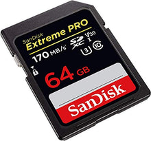 Lade das Bild in den Galerie-Viewer, SanDisk Extreme Pro SDXC UHS-I Speicherkarte 64GB